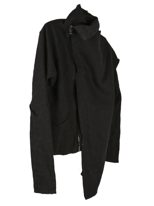 aenrmous_LUMINOUS ZIP JACKET (Black)