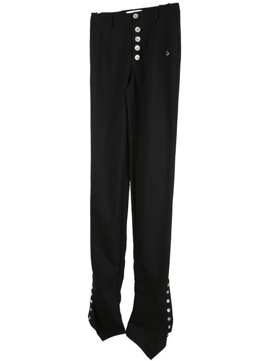 aenrmous_LUMINOUS COSSACK PANTS (Black)