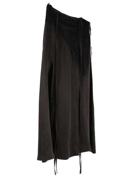 aenrmous_SYMPHONY SKIRT (Black)