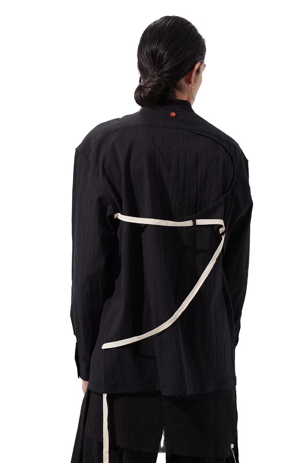 aenrmous_BORDERLINE SHIRT-PART I 1023 (Black)