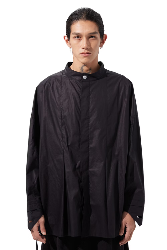 aenrmous_VACATION SHIRT-PART I 1023 (Black)