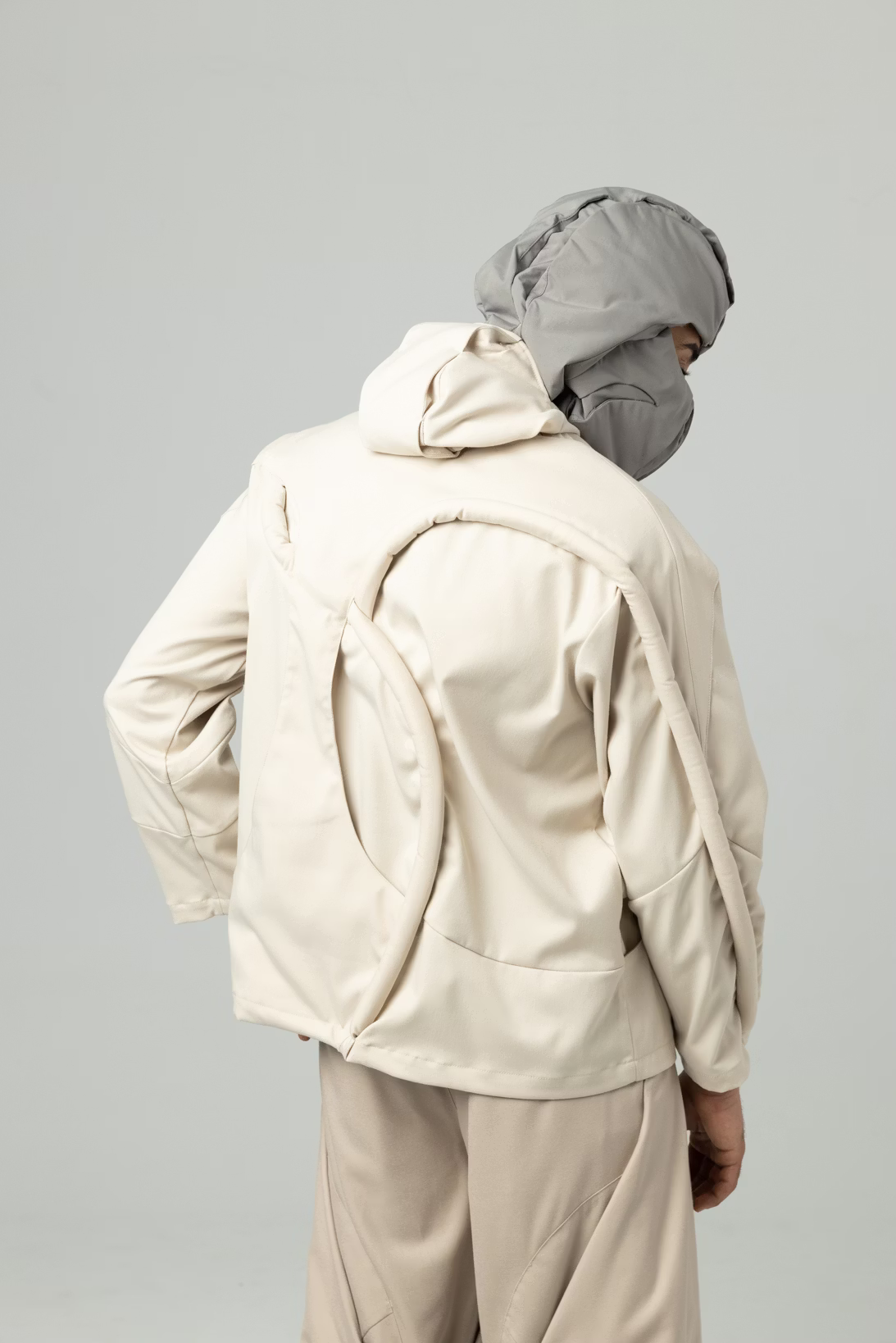 aenrmous_Spin Crevice Headpieces (Grey)