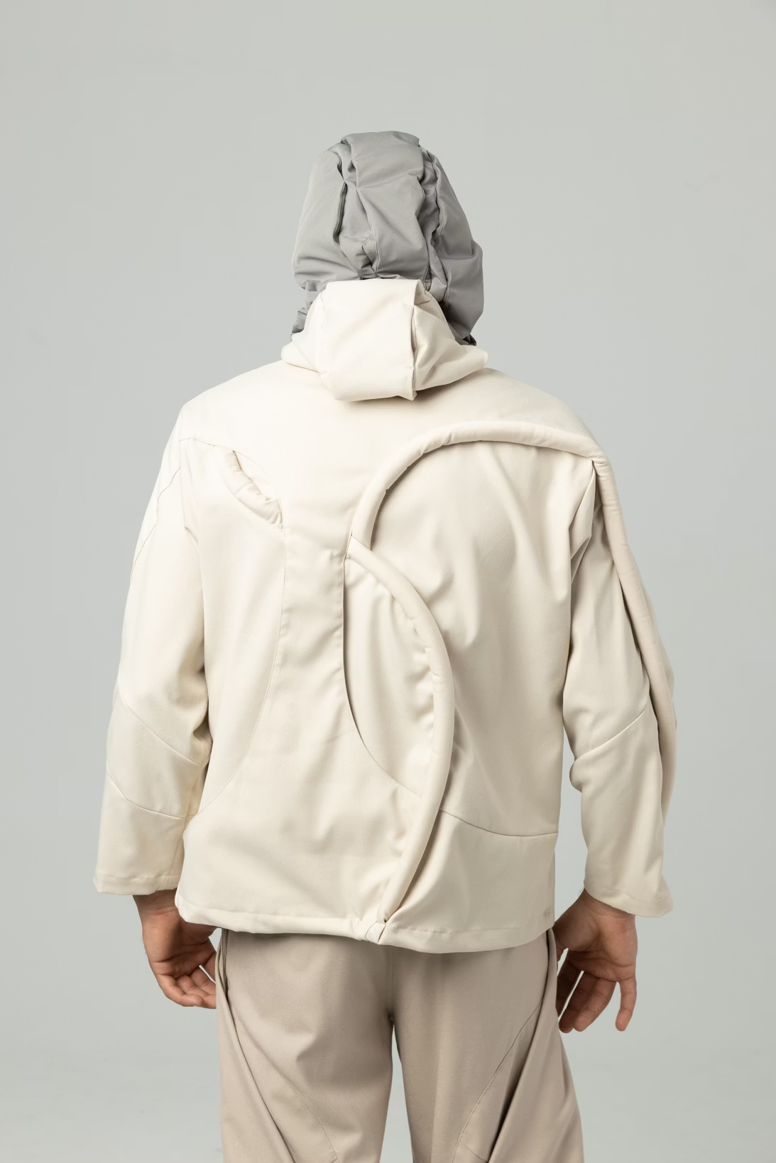 aenrmous_Spin Crevice Headpieces (Grey)