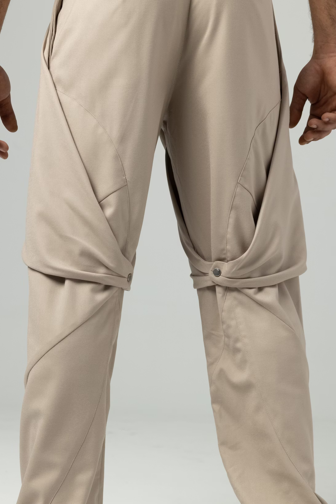 aenrmous_Selcouth Merge Trousers (Stone)
