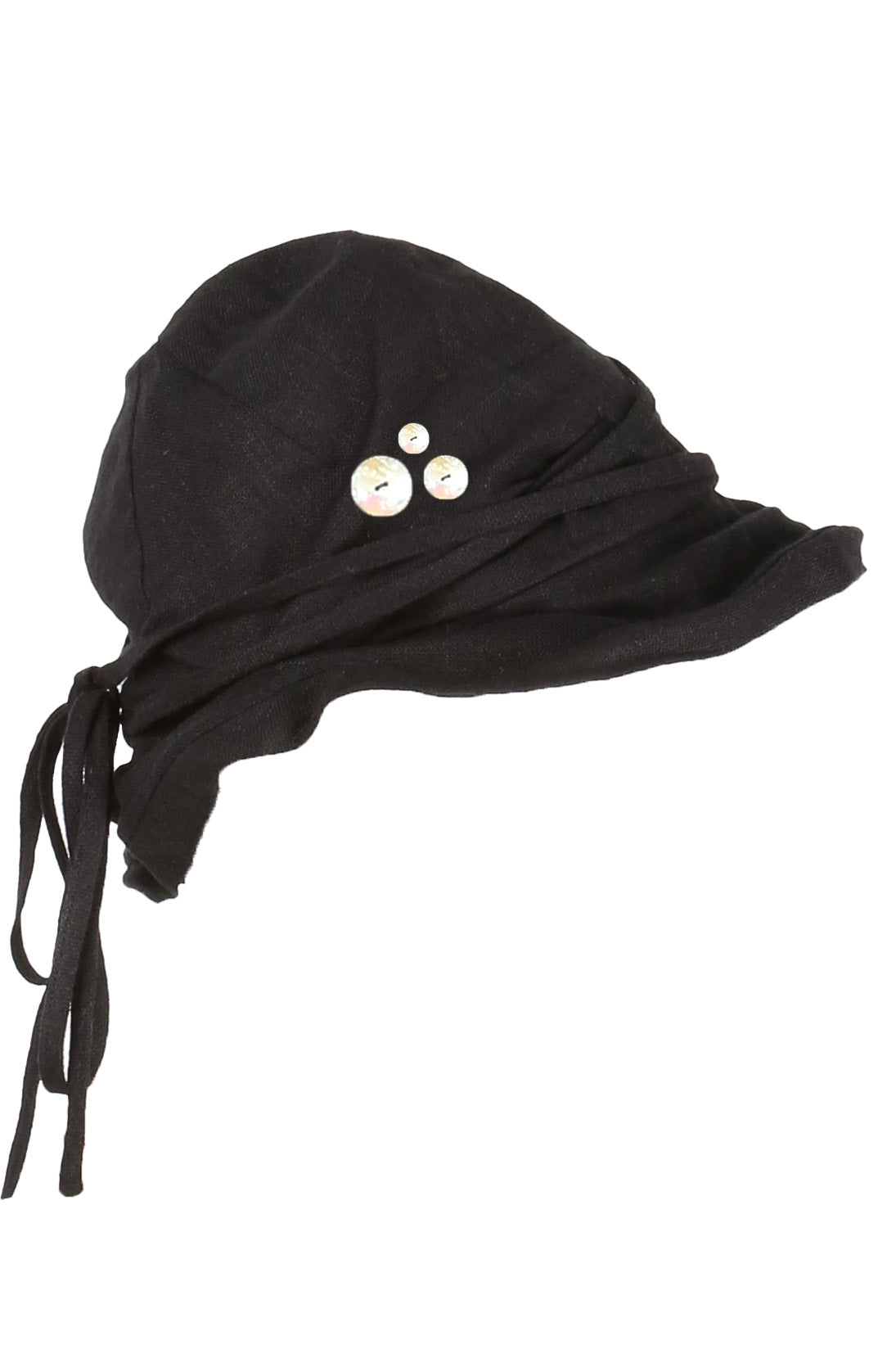 aenrmous_COMOSUS HAT-Exclusive (Dyed Black)