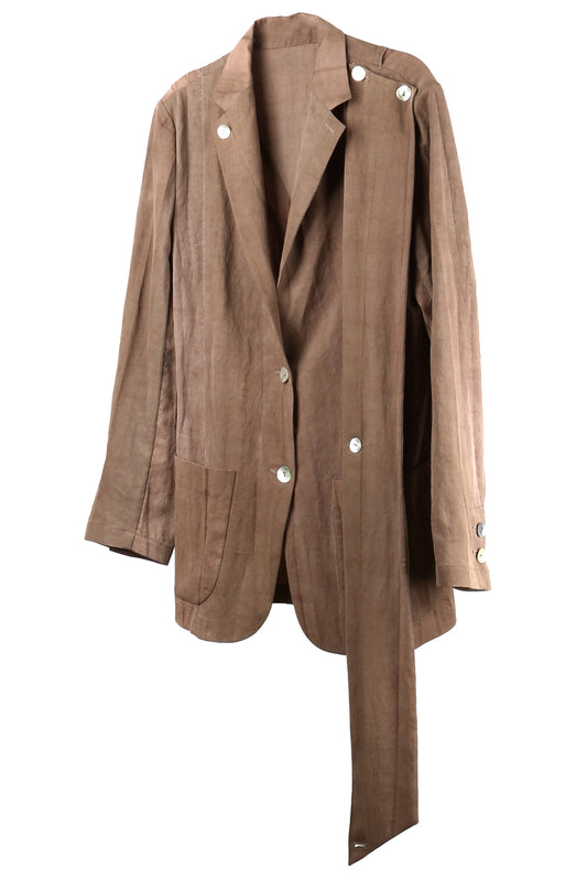 aenrmous_VACILLATE JACKET (Brown)