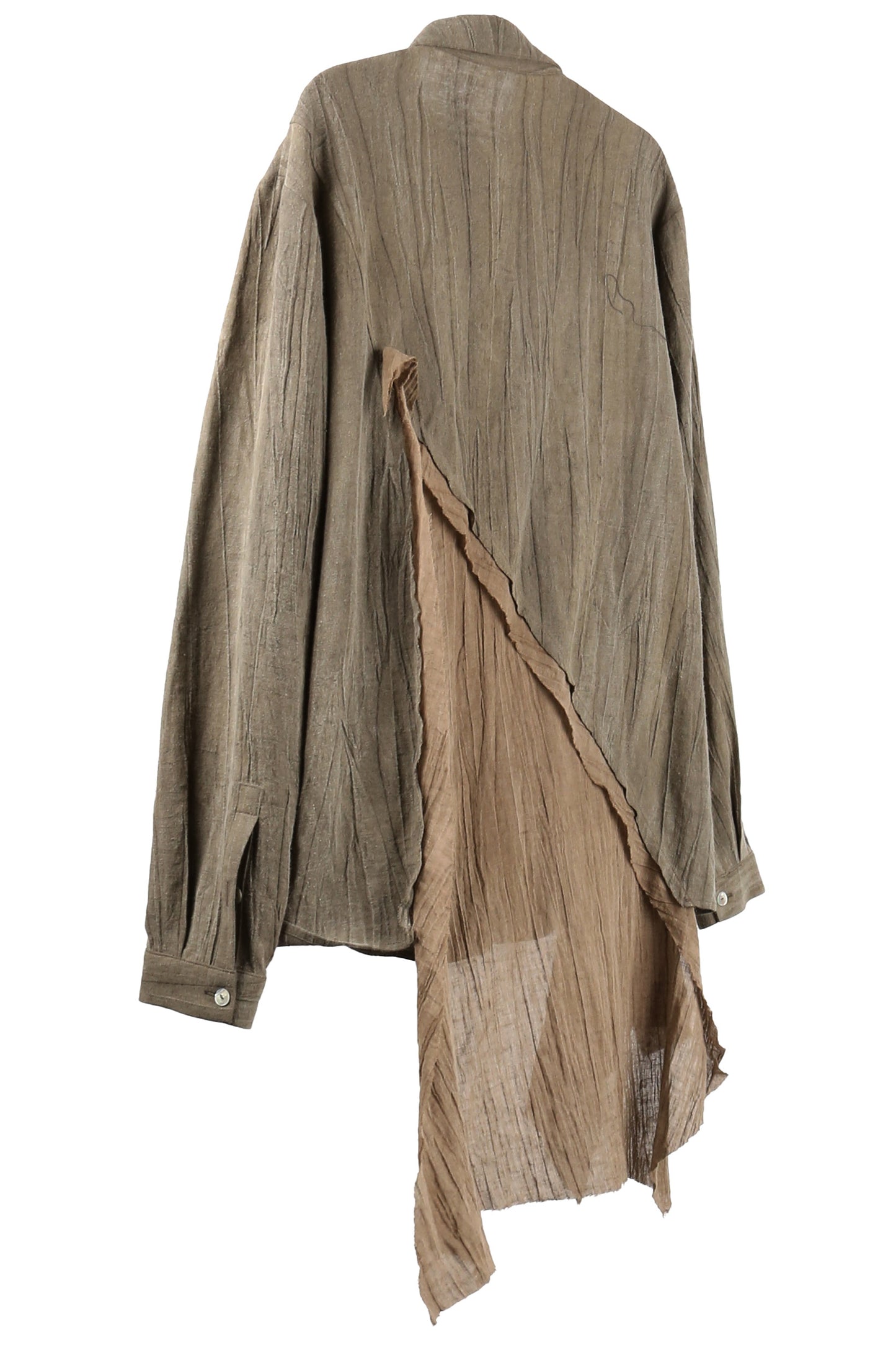 aenrmous_REVIVED SHIRT (Brown)