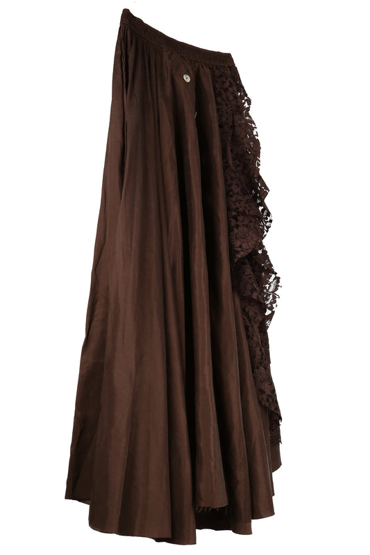 aenrmous_VOY SKIRT (Black)