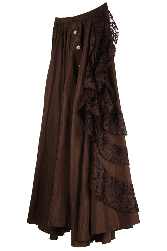 aenrmous_VOY SKIRT (Black)