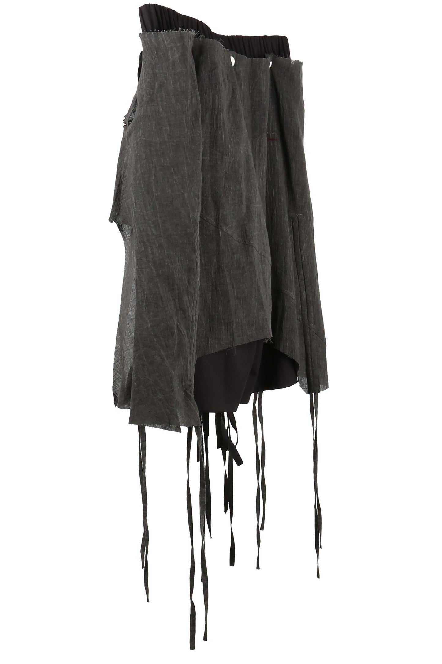 aenrmous_DOUBLE LAYER COMOSUS SHORT (Black)