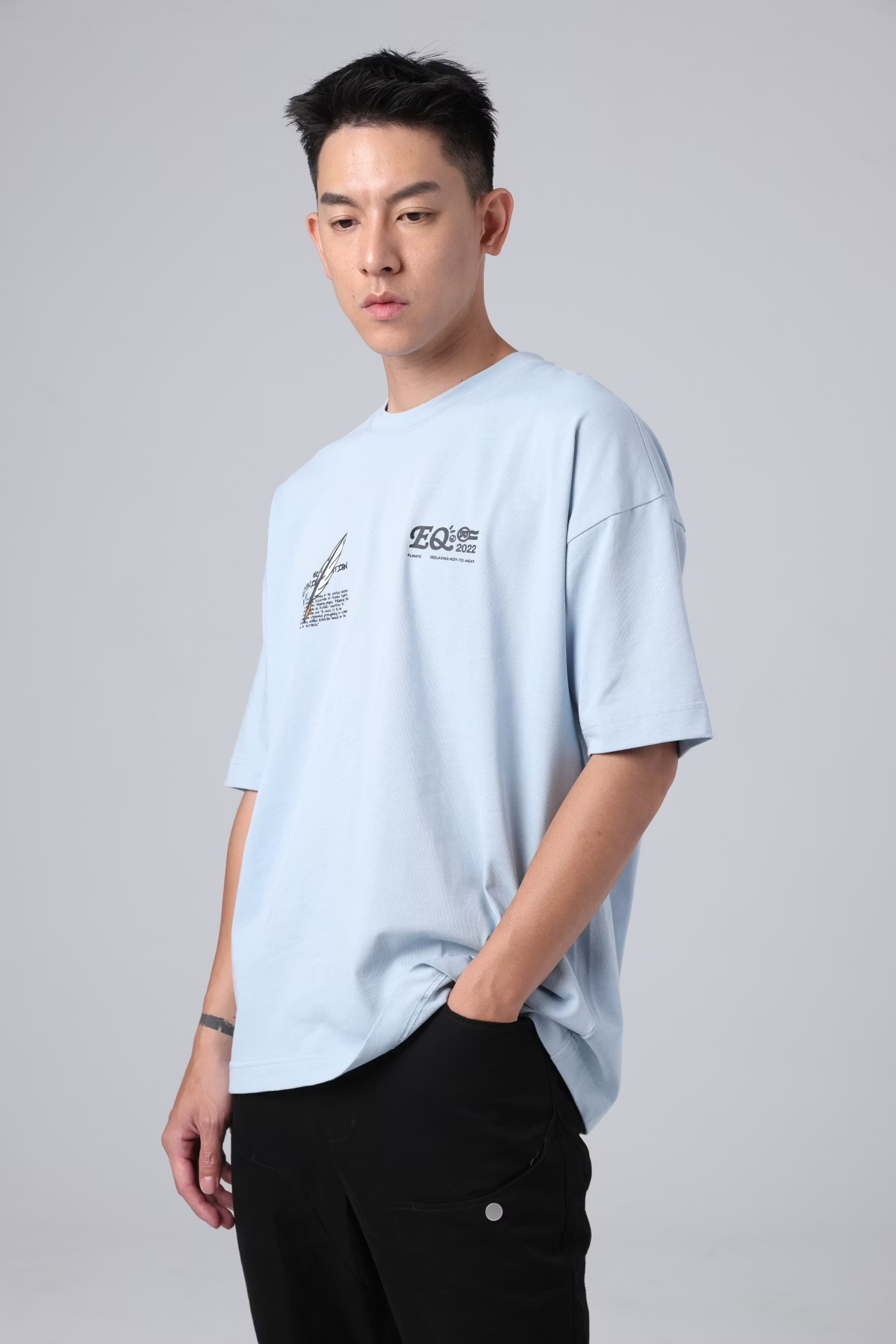 EQUALNEAR_Cupid Tee (Blue)