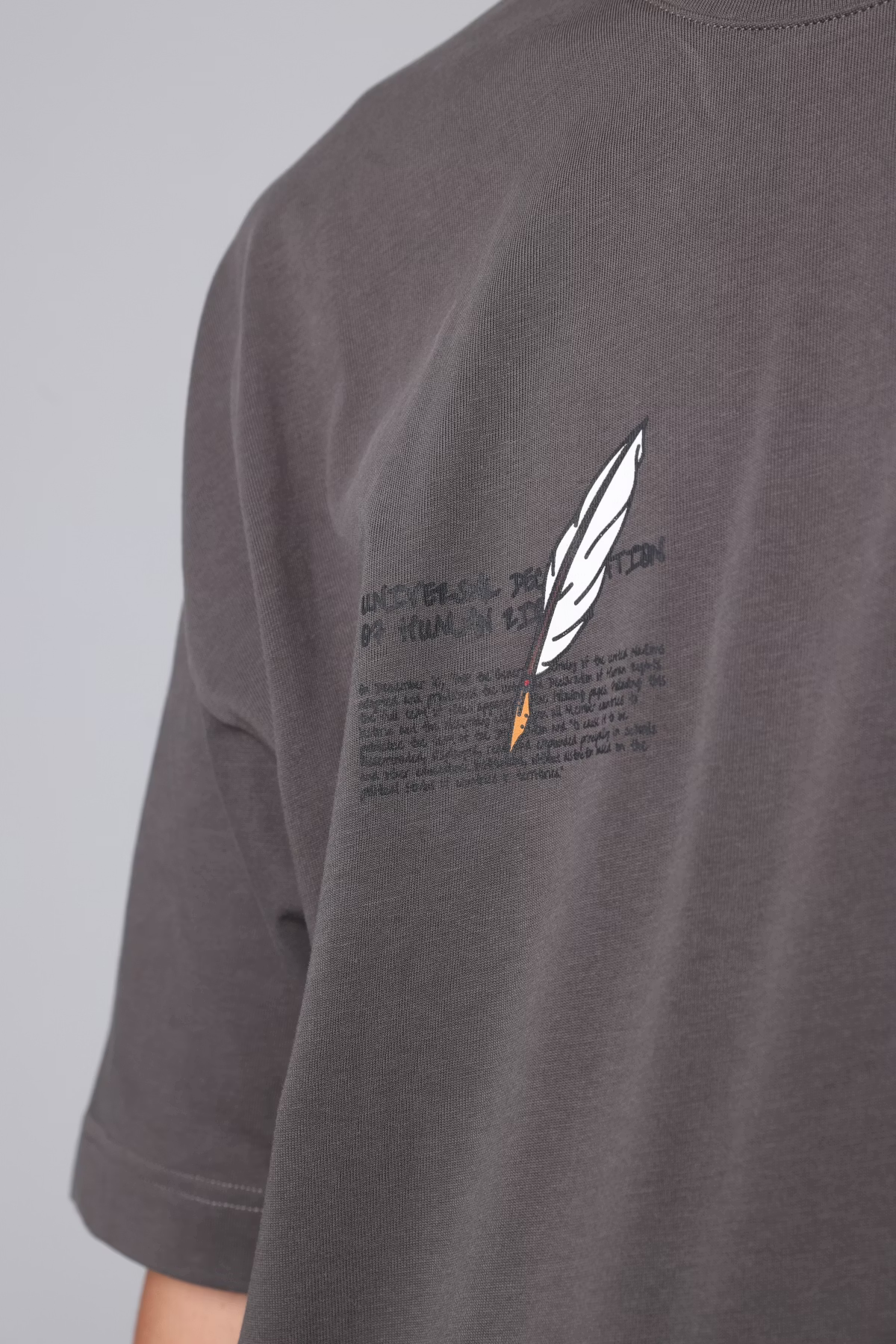 EQUALNEAR_Cupid Tee (Gray)