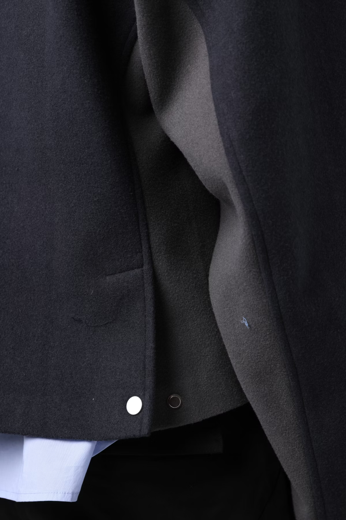 EQUALNEAR_HIGH Tweed Jacket (Gray)
