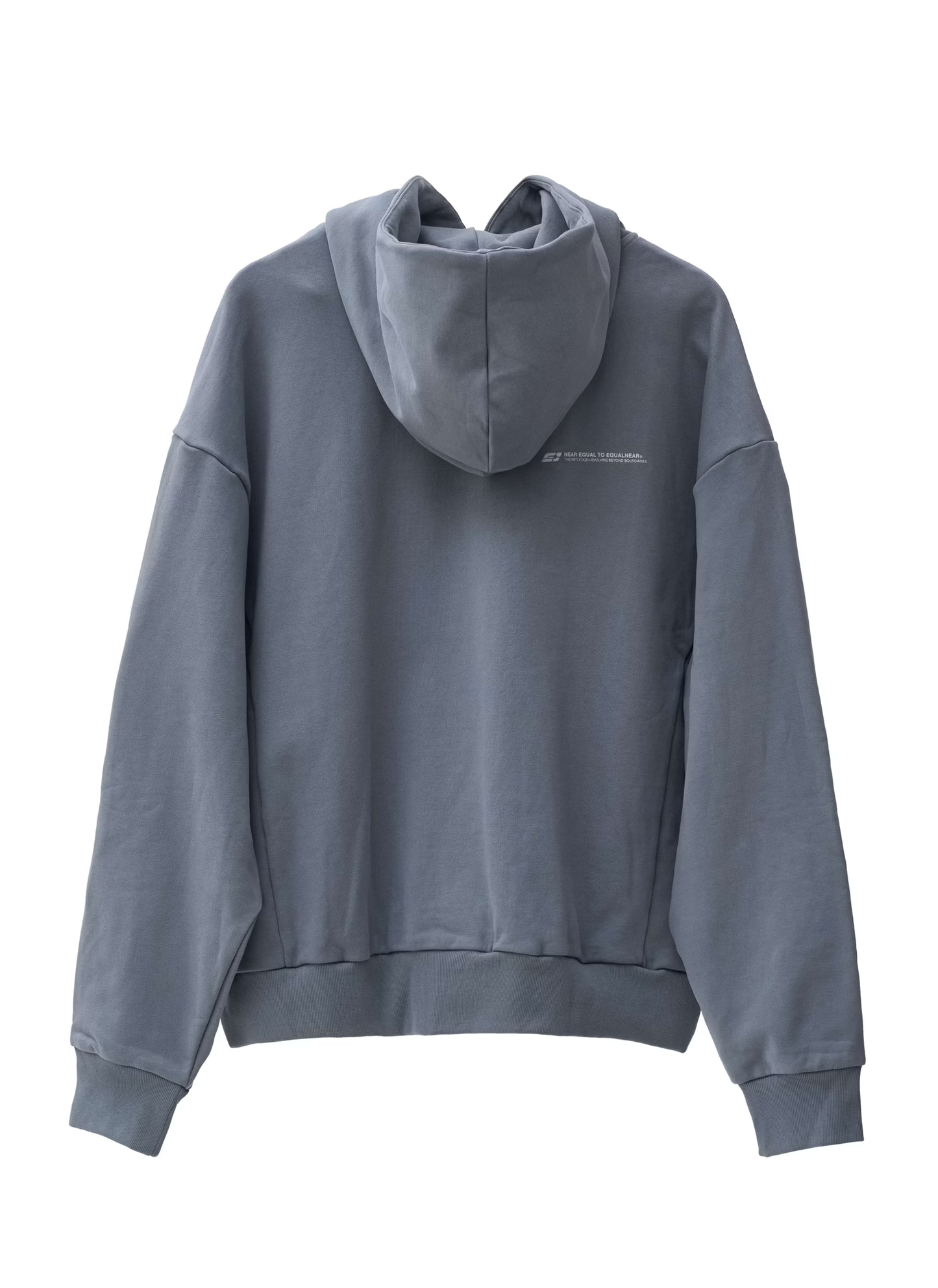 EQUALNEAR_Rift Logo Hoodie (Gray Blue)