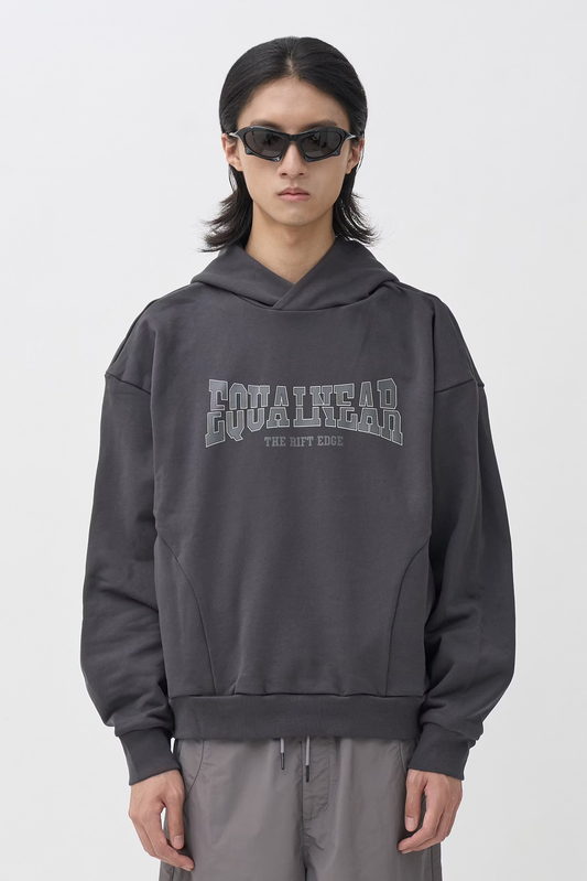 EQUALNEAR_Rift Logo Hoodie (Gray)