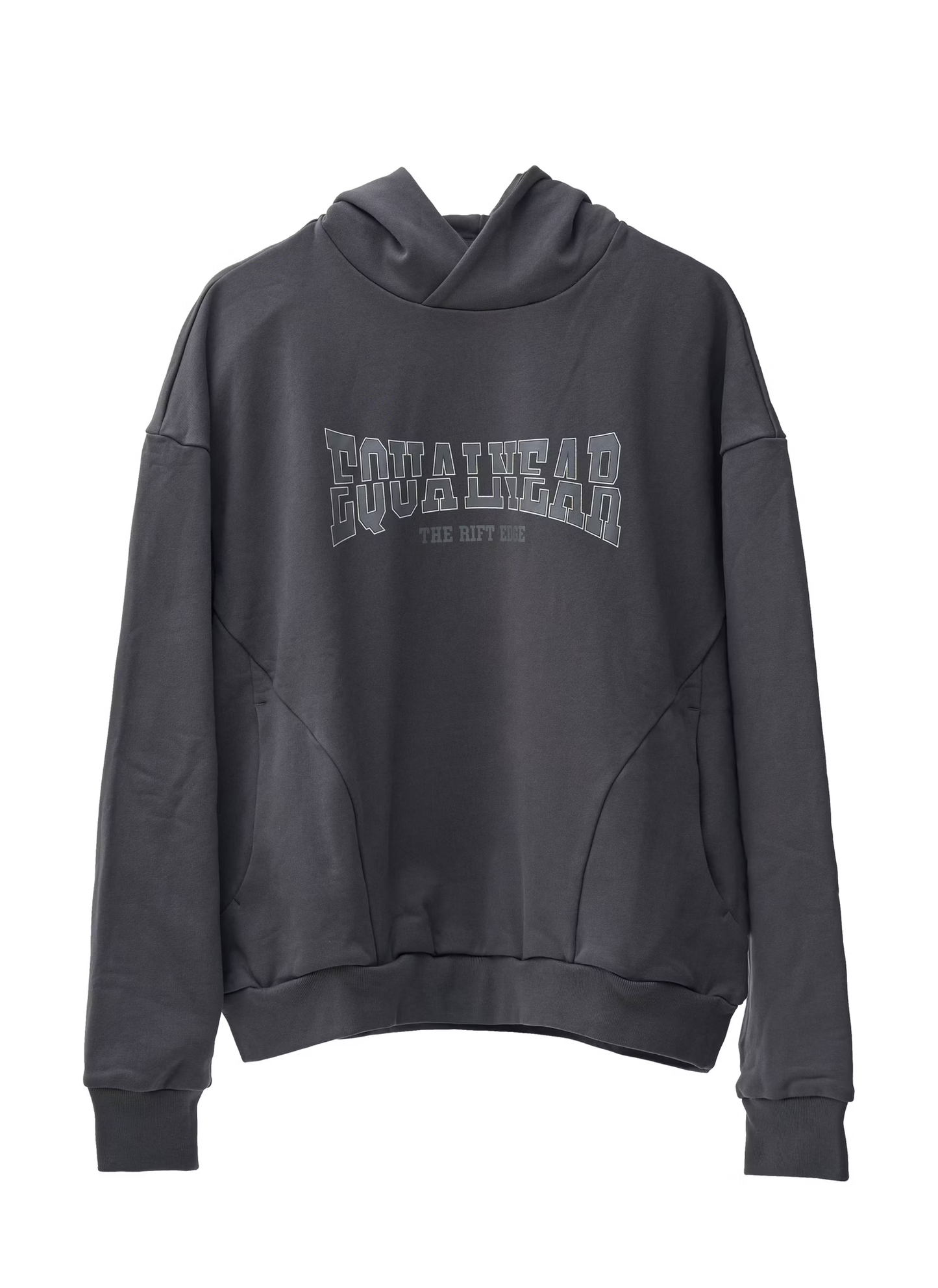 EQUALNEAR_Rift Logo Hoodie (Gray)