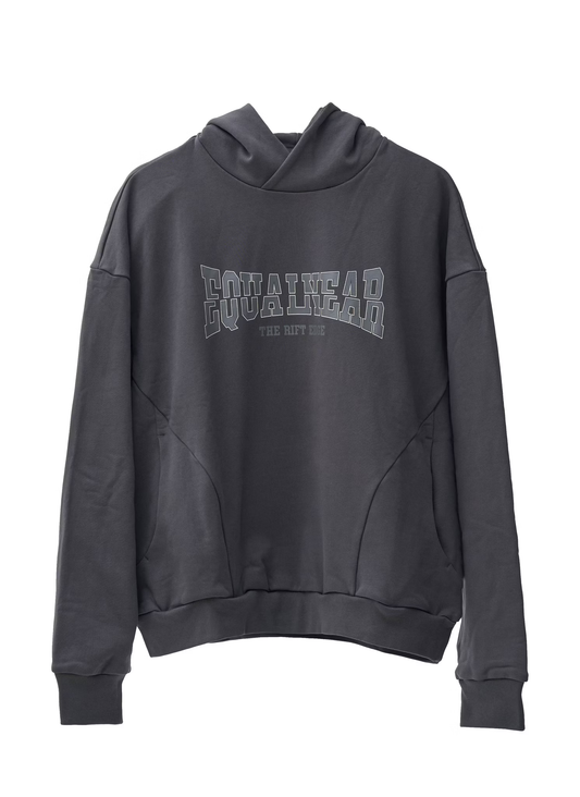 EQUALNEAR_Rift Logo Hoodie (Gray)