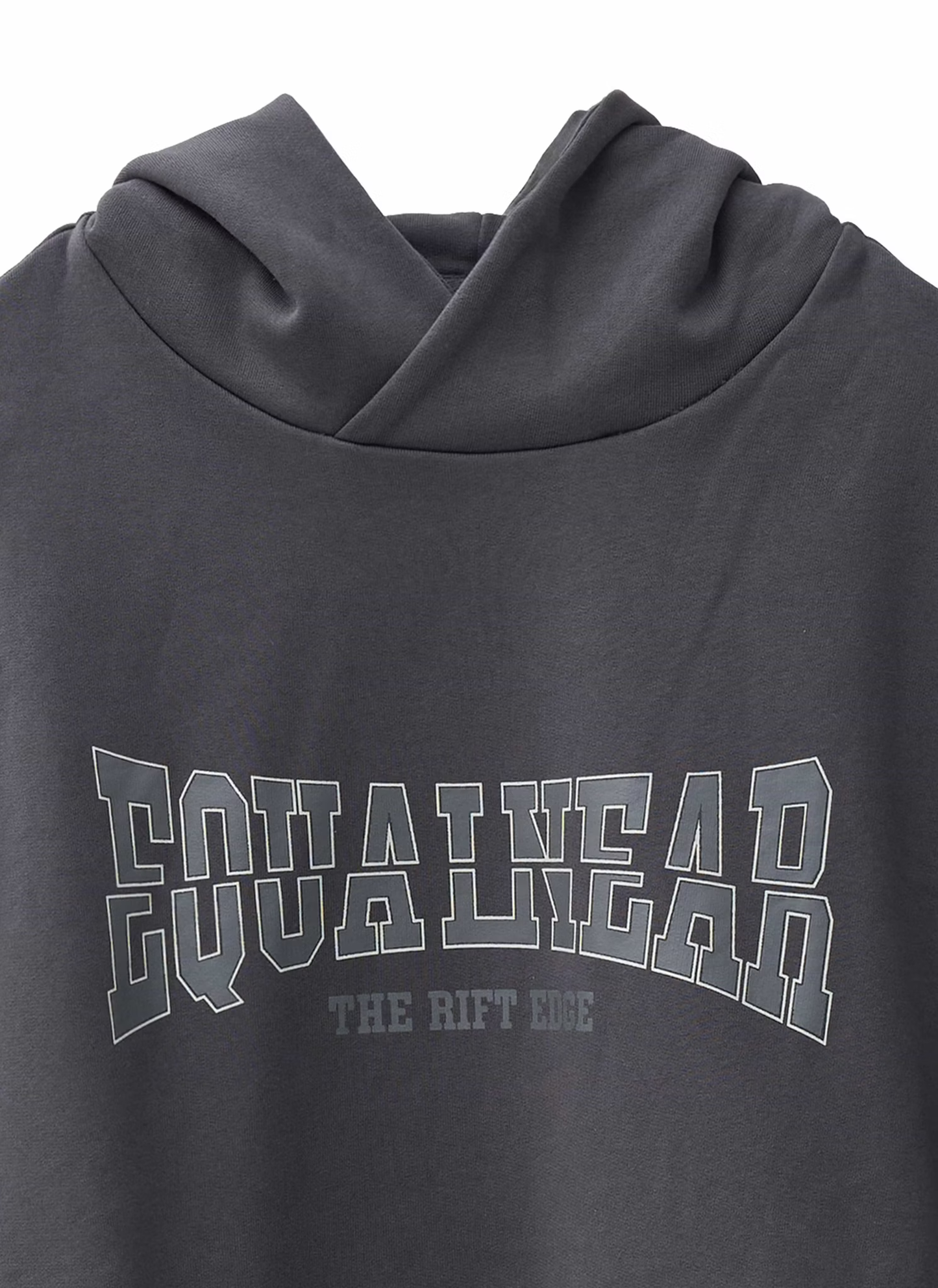 EQUALNEAR_Rift Logo Hoodie (Gray)