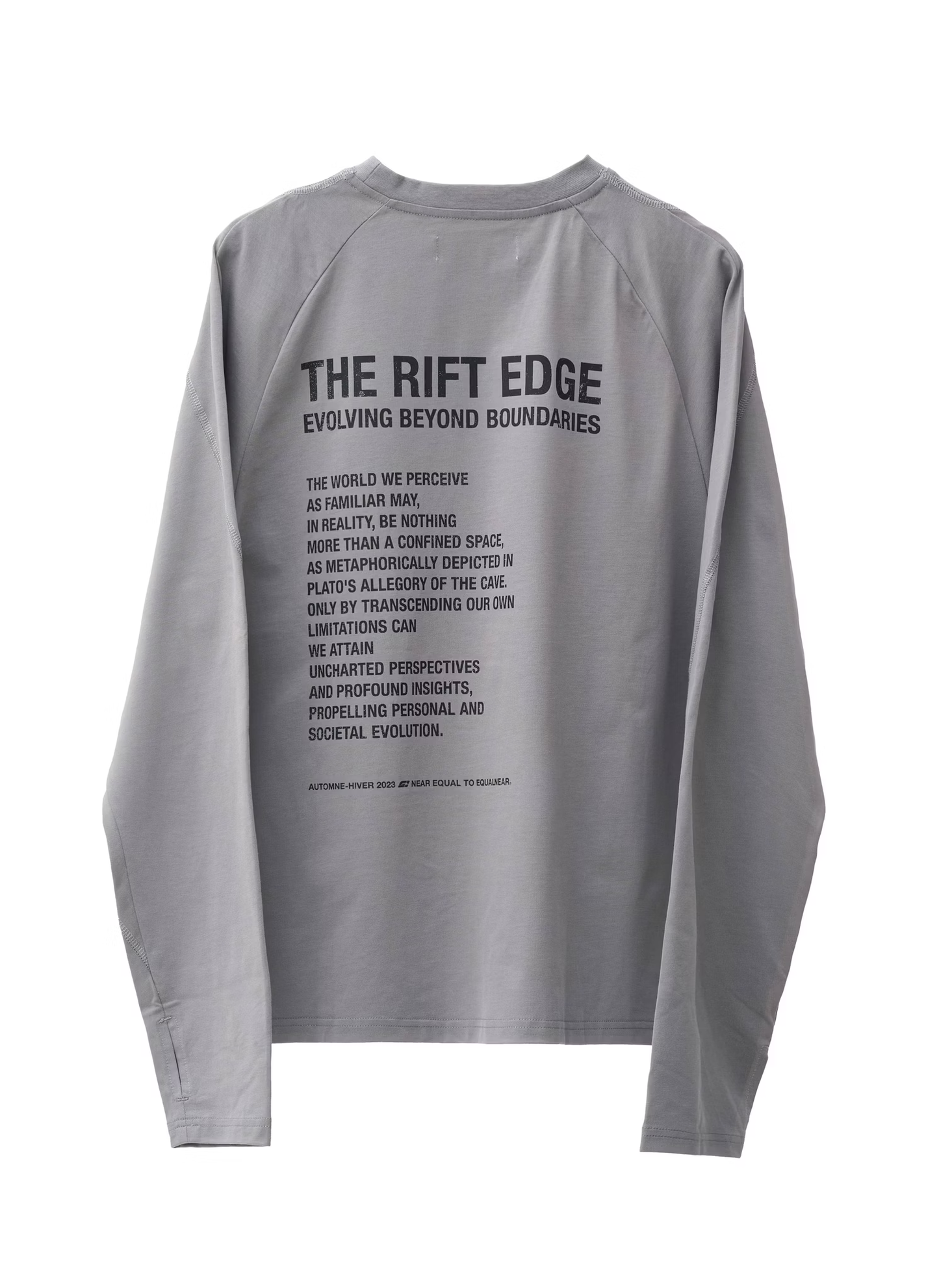 EQUALNEAR_Evolution LS Tee (Gray)