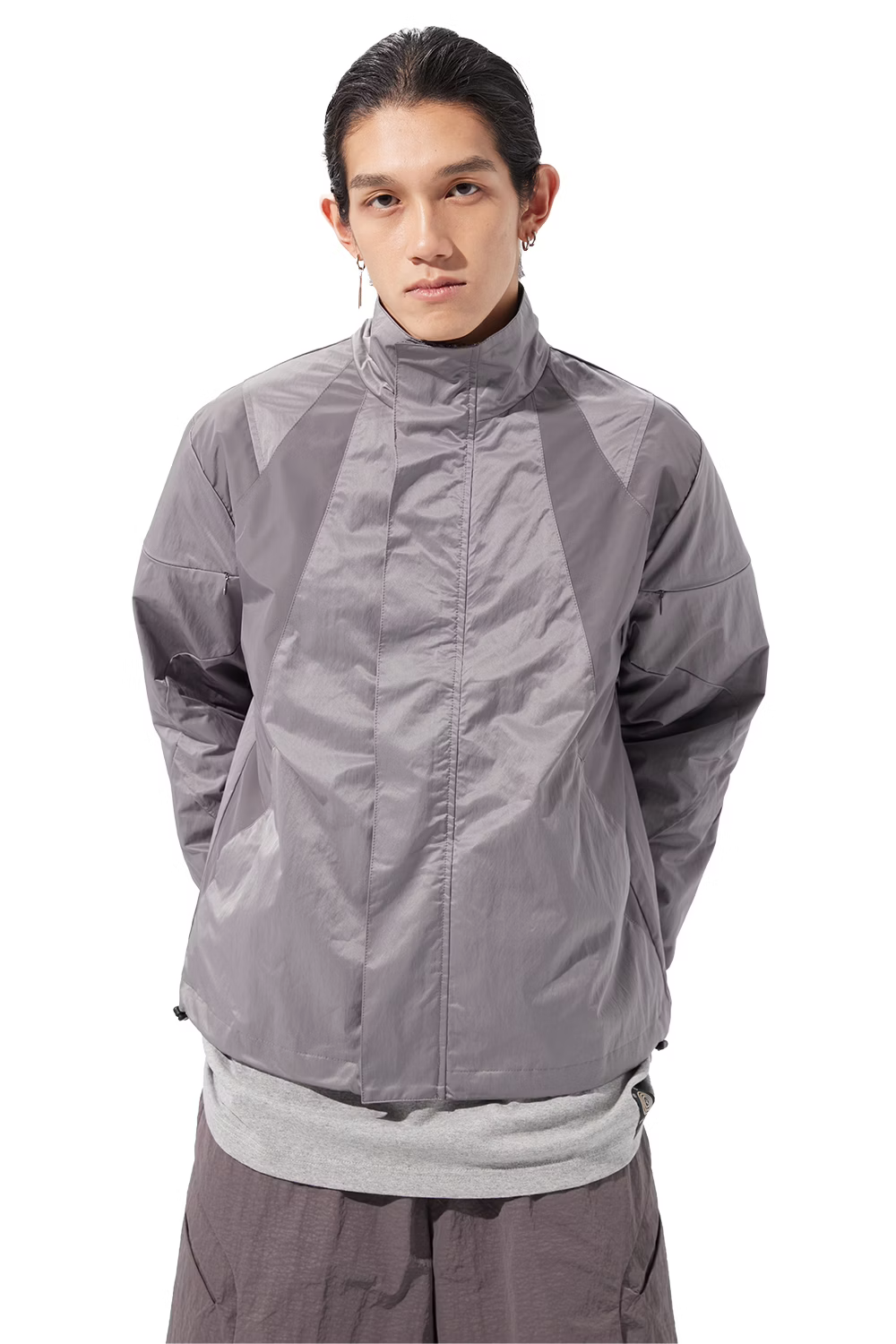 EQUALNEAR_Rift Tech Jacket (Titanium)