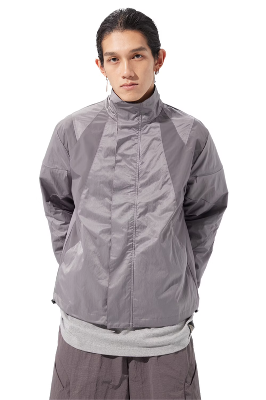 EQUALNEAR_Rift Tech Jacket (Titanium)