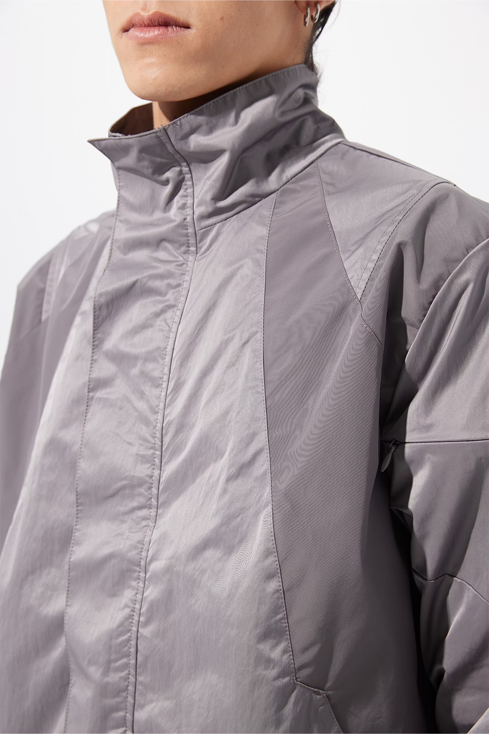 EQUALNEAR_Rift Tech Jacket (Titanium)