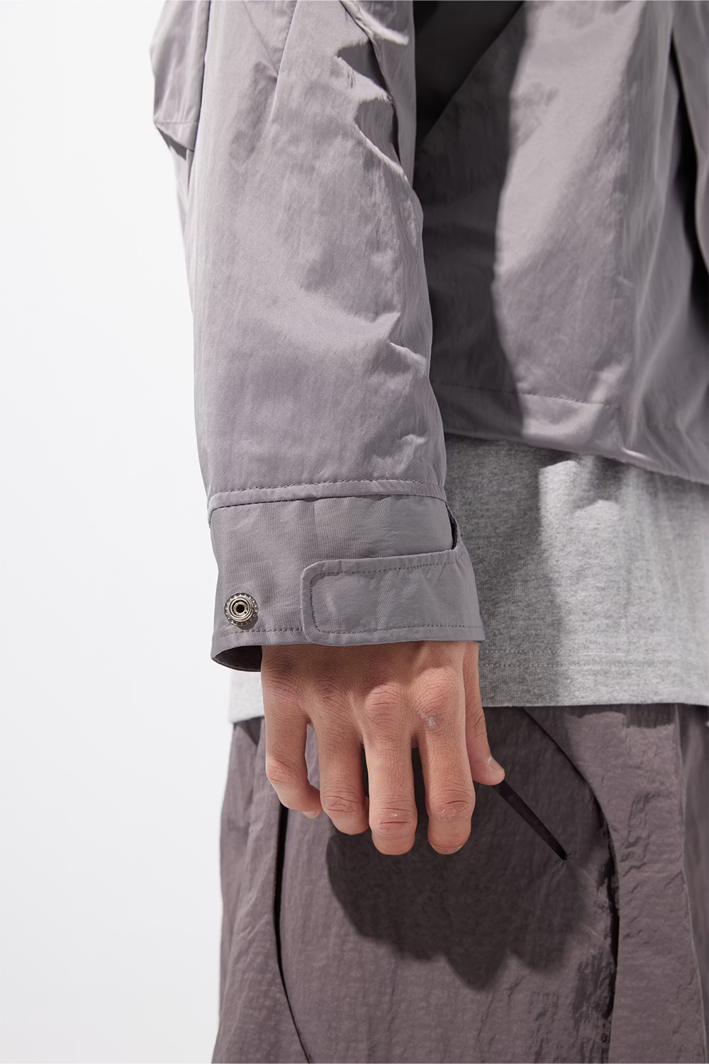 EQUALNEAR_Rift Tech Jacket (Titanium)