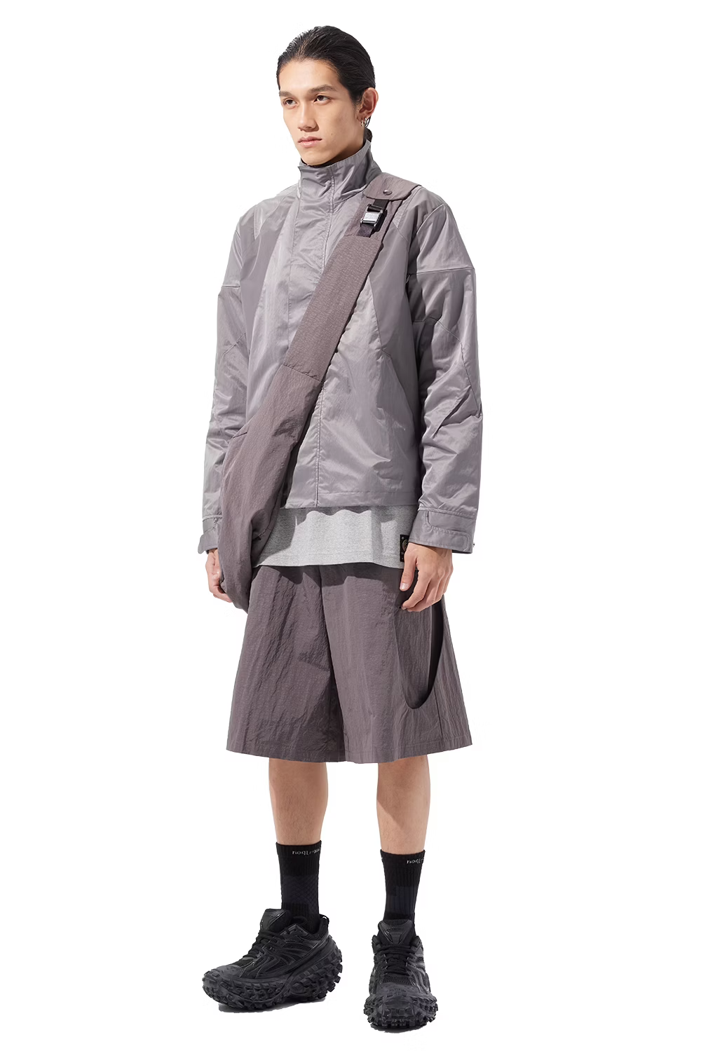 EQUALNEAR_Rift Tech Jacket (Titanium)