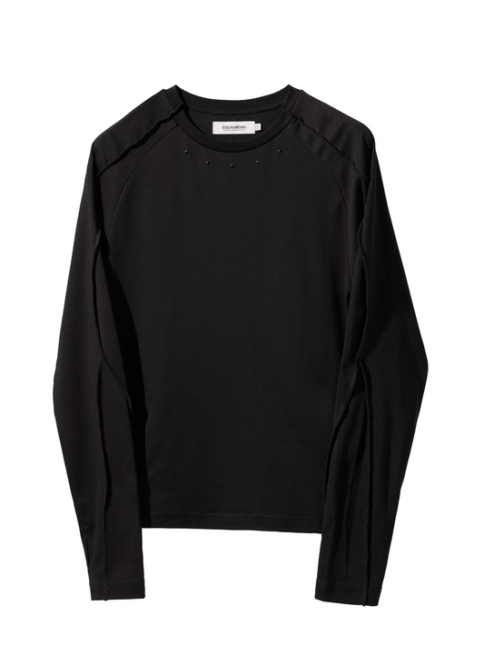 EQUALNEAR_The Fool LS Tee (Black)