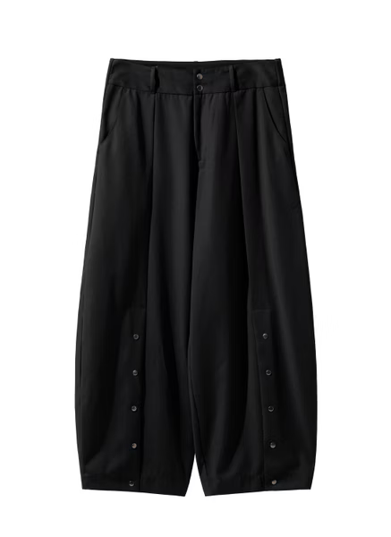 EQUALNEAR_Horizon Wide Pants (Black)