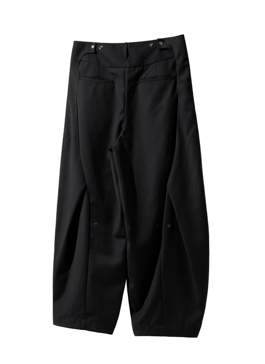EQUALNEAR_Horizon Wide Pants (Black)