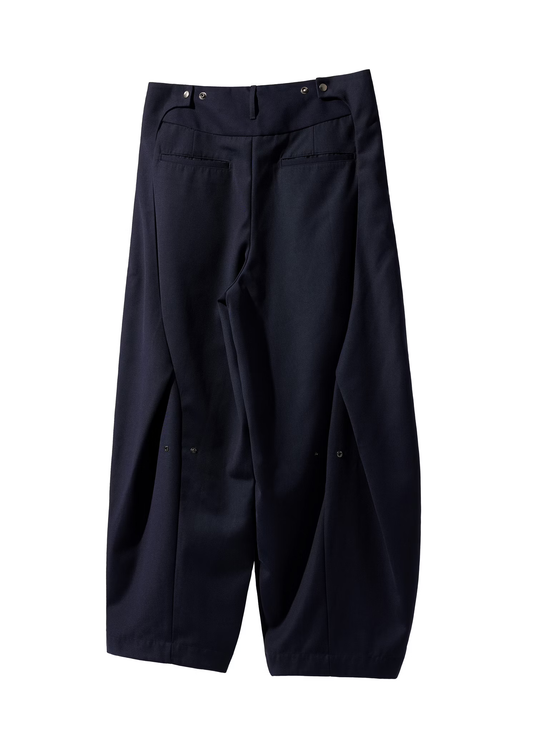 EQUALNEAR_Horizon Wide Pants (Blue)