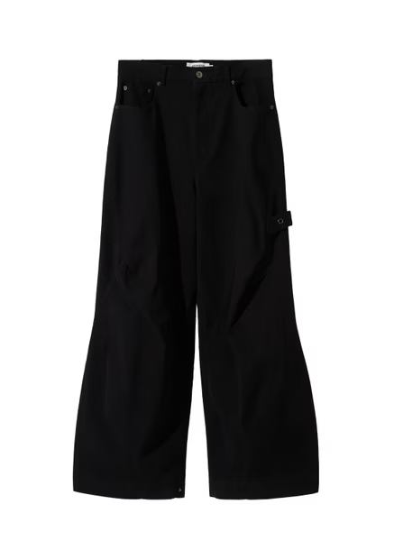 EQUALNEAR_Flask Pants (Black)