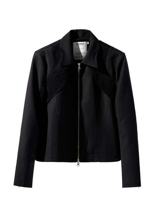 EQUALNEAR_Ouroboros Work Jacket (Black)