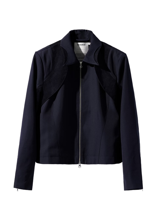 EQUALNEAR_Ouroboros Work Jacket (Blue)