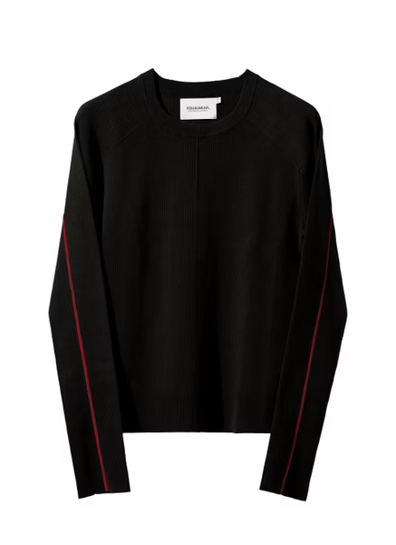 EQUALNEAR_Rift Zip Pocket Hoodie (Black)
