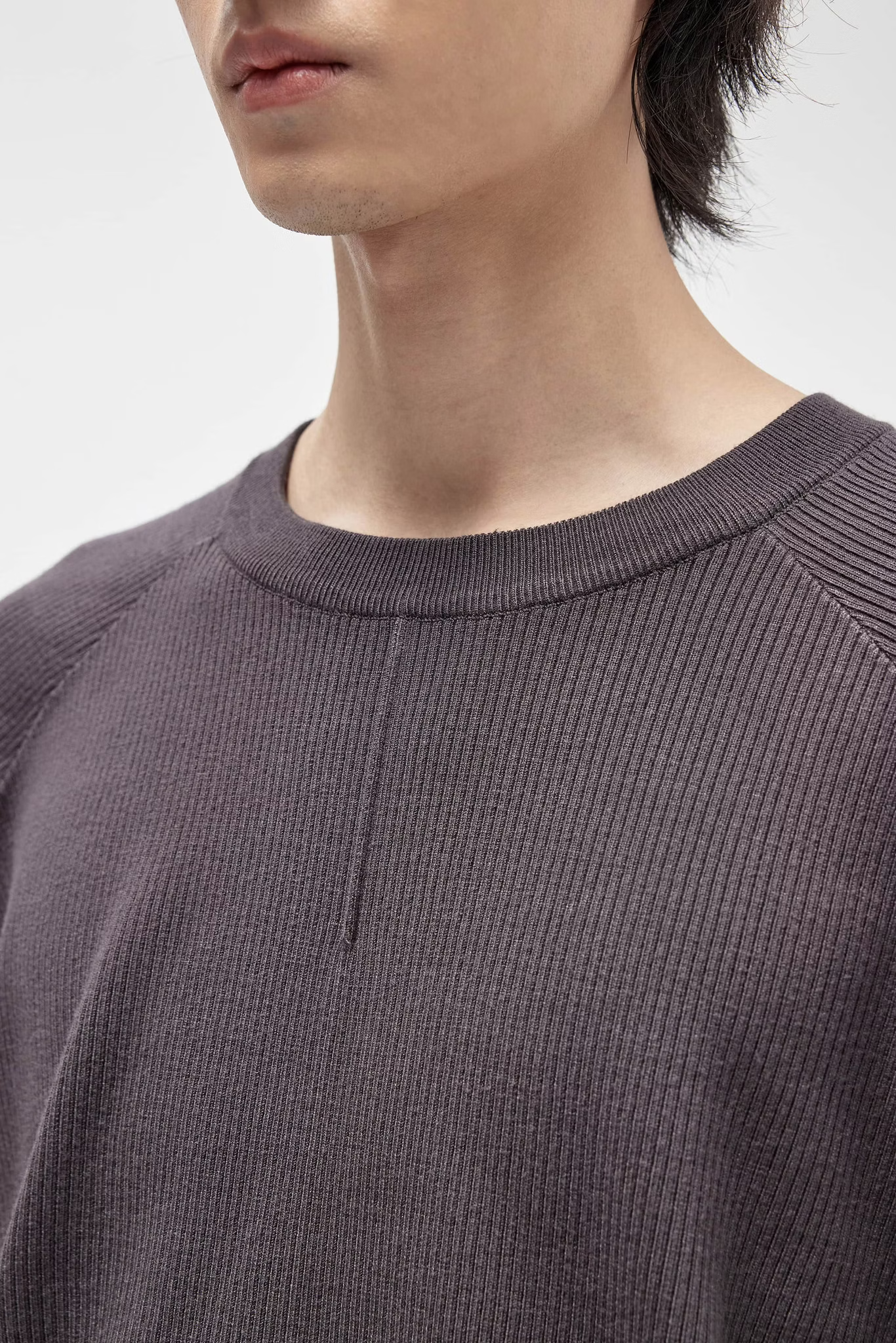 EQUALNEAR_Trails Knit Sweater (Gray)