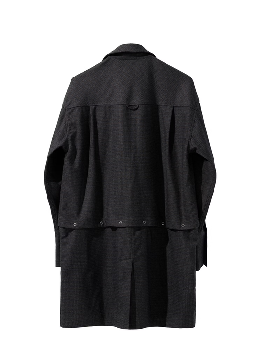 EQUALNEAR_Dawn Shirt Jacket (Gray)