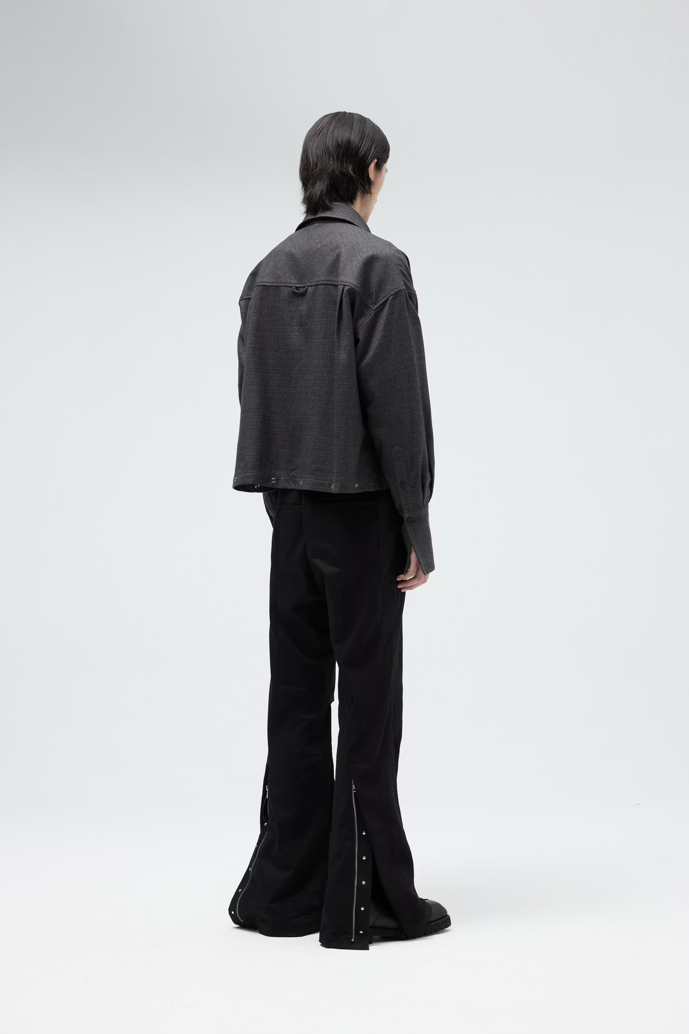 EQUALNEAR_Dawn Shirt Jacket (Gray)