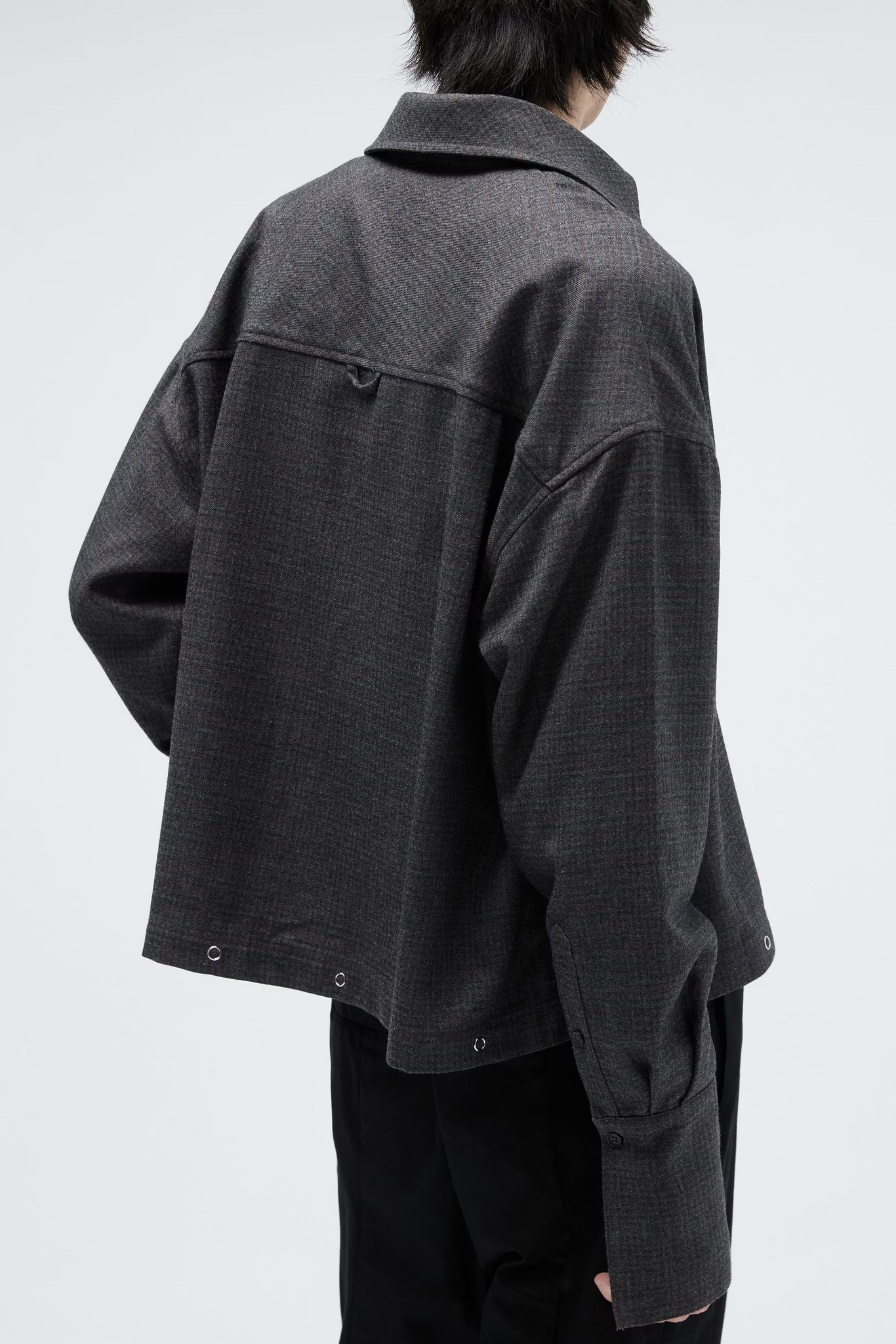 EQUALNEAR_Dawn Shirt Jacket (Gray)