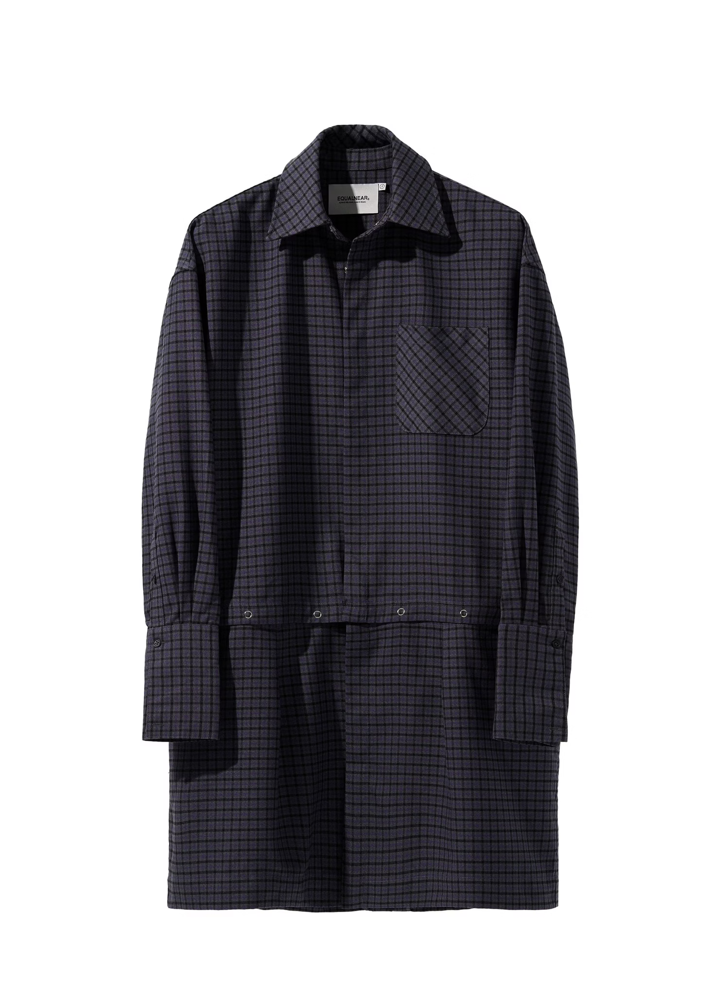 EQUALNEAR_Dawn Shirt Jacket (Purple)