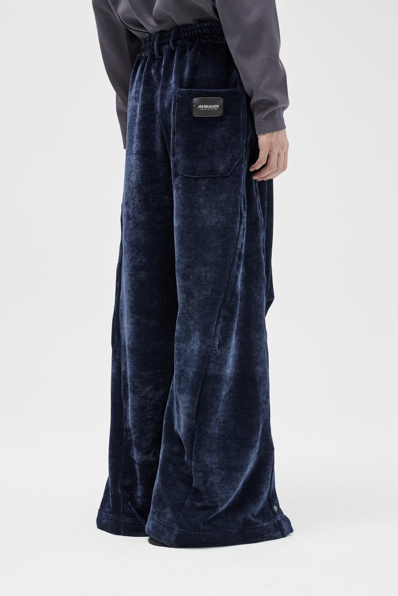 EQUALNEAR_Blanket Sweatpants (Blue)