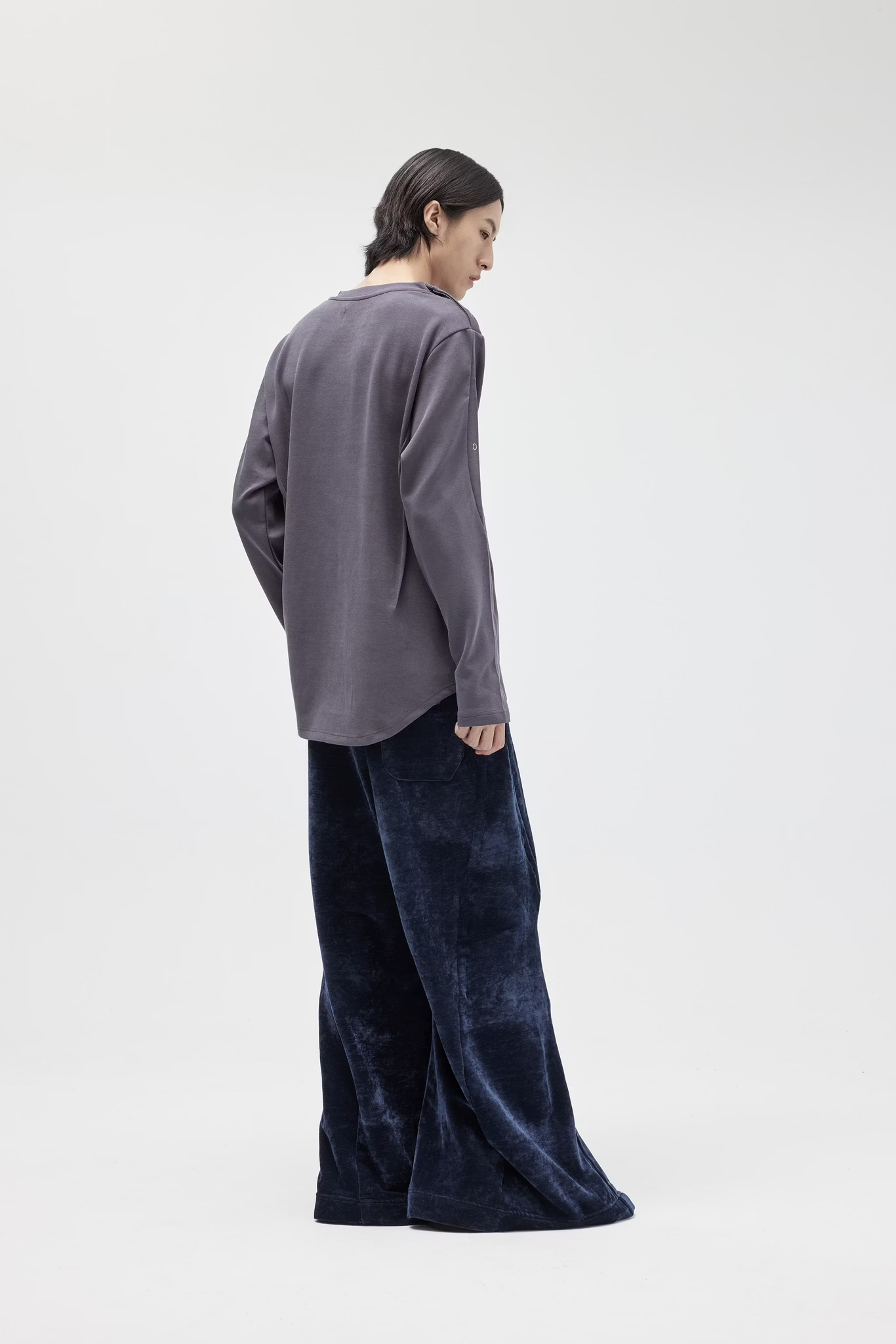 EQUALNEAR_Blanket Sweatpants (Blue)