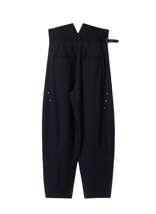 EQUALNEAR_Groundline Wide Pants (Black)