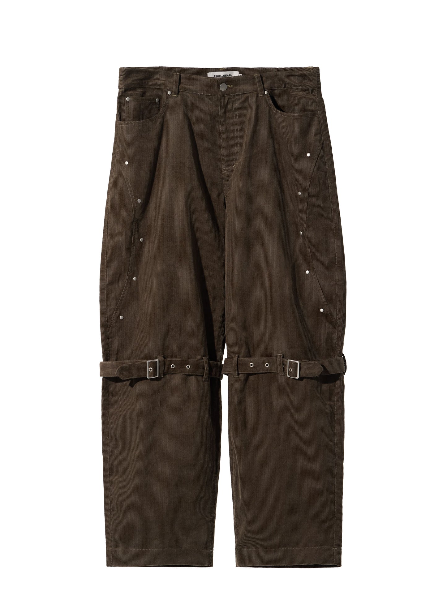 EQUALNEAR_Rover Cord Pants (Olive Green)