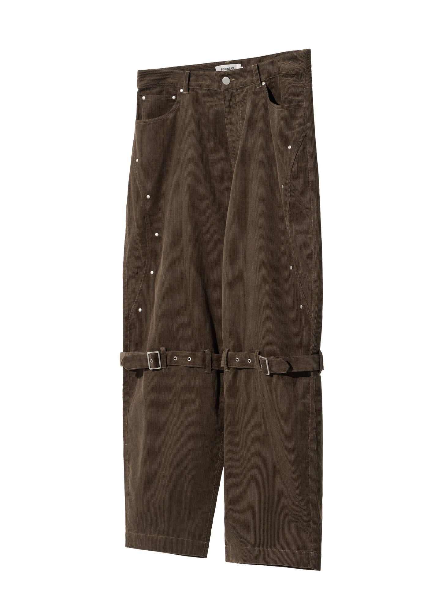 EQUALNEAR_Rover Cord Pants (Olive Green)