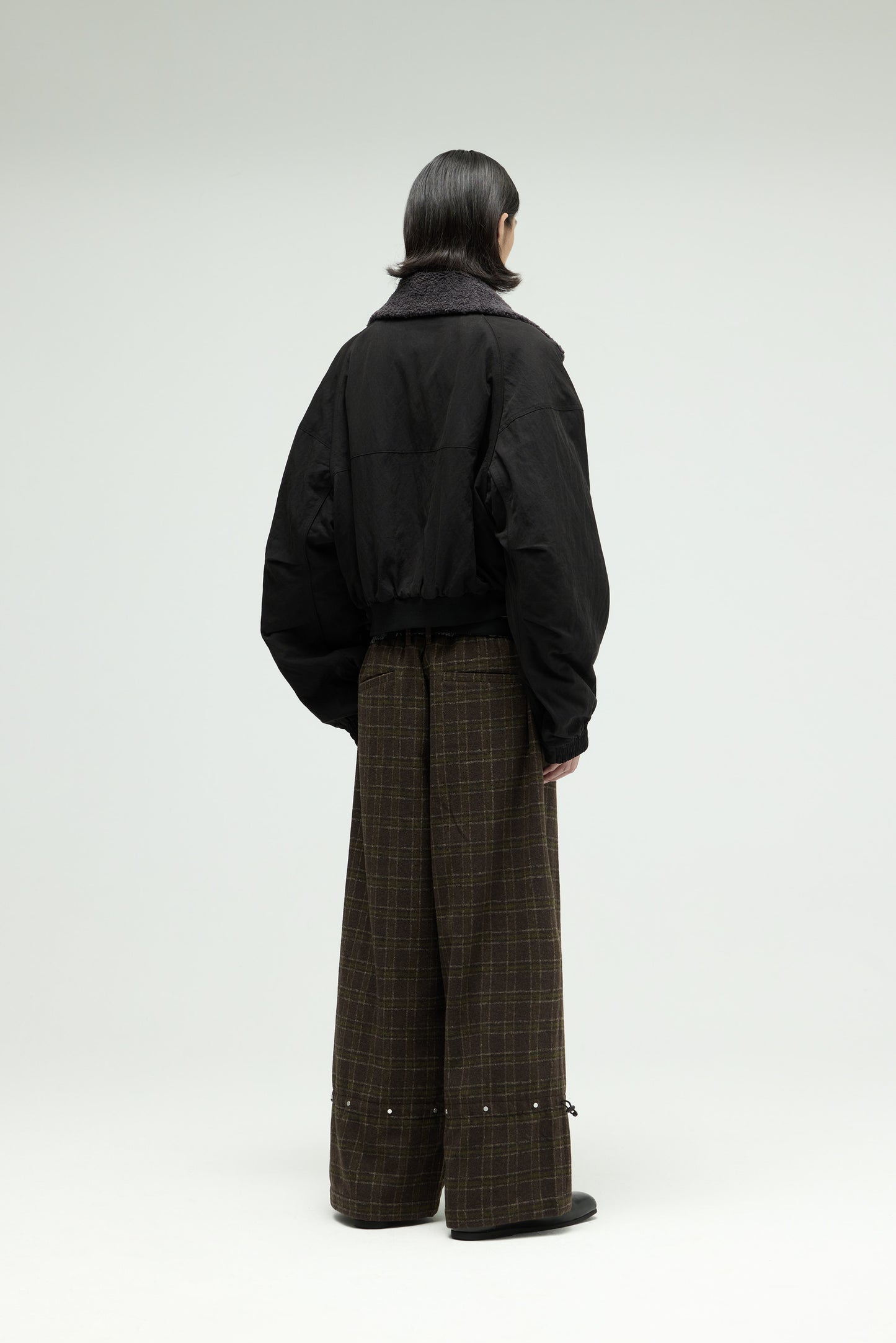 EQUALNEAR_Heartcore Bomber Jacket (Black)