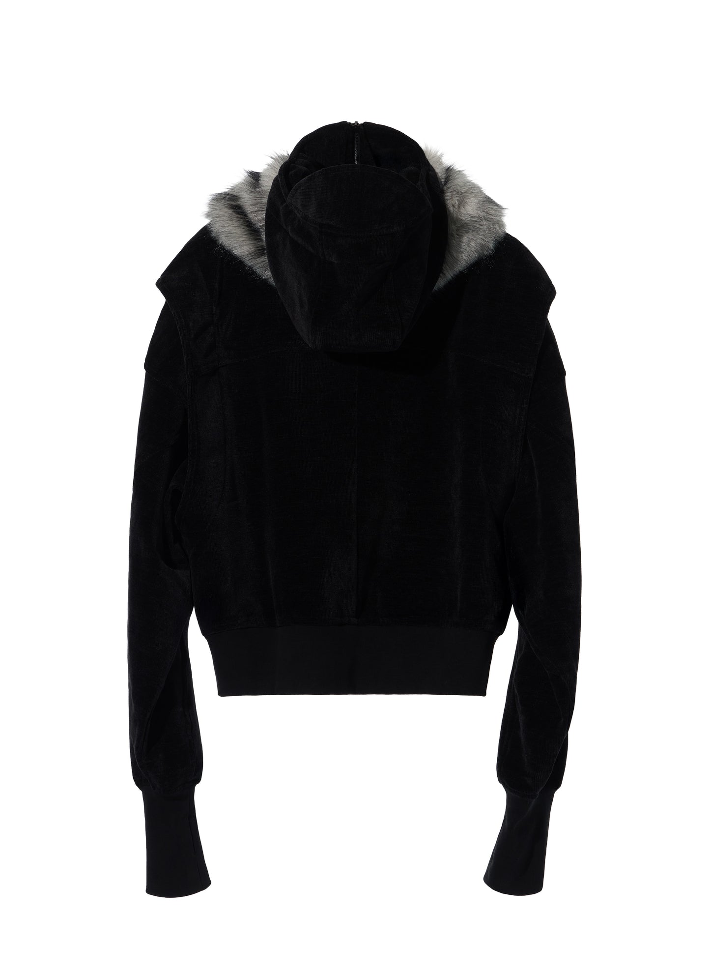 EQUALNEAR_Phantom Zip Hoodie (Black)
