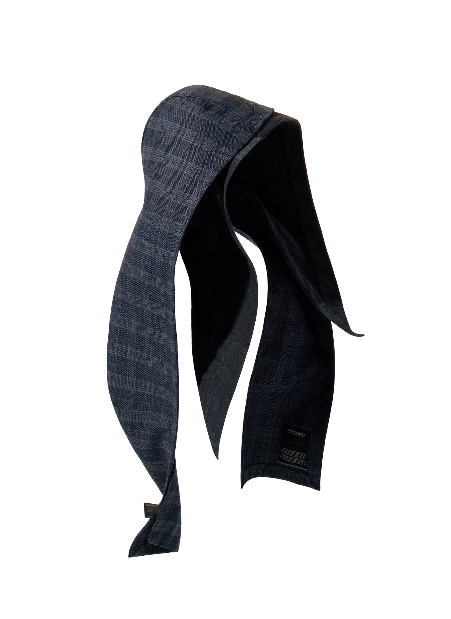 EQUALNEAR_Napkin Scarf (Gray Blue)