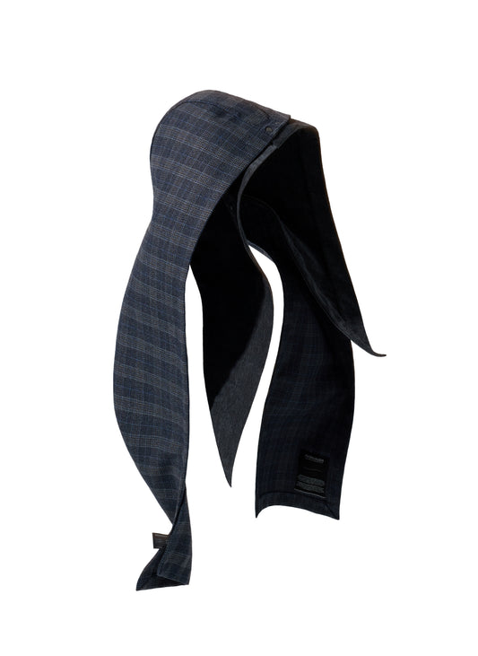 EQUALNEAR_Napkin Scarf (Gray Blue)